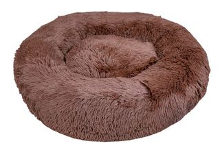 Leeby Cama Redonda Anti Stress Castanha para cães [LBB41392]