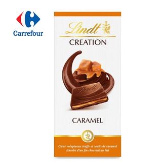 CREATION რძიანი შოკოლადის ფილა კრემ-ბრულე 150გრ