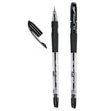 Black Semi-Gel Ball Pen
