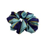 Blue Purple Yellow Hair Scrunchie