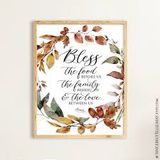 Christian Wall Art Blessing Decor, A4