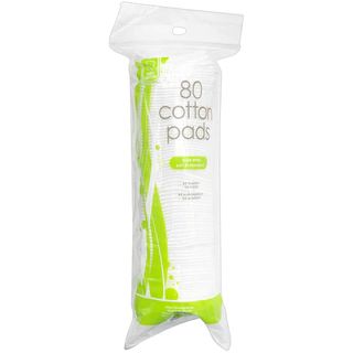 Cotton Facial Pads, 80 Pieces