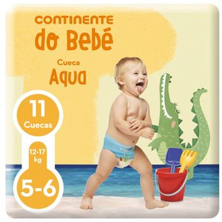 Cuecas Banho 12-17kg T5-6 Continente do Bebé (emb. 11 un)