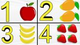 Learn & Shine Numbers Fruits Educational Toy, 3+ Years