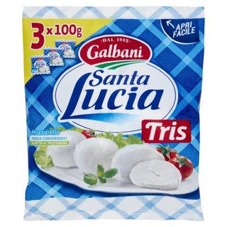 S.Lucia Mozzarella Tris Gr 100