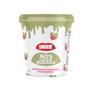 Swee Gelado Vegan Pistachio com Framboesas 450ml