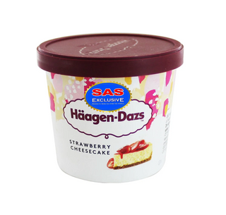 Häagen-Dazs Petit Pot Glace Strawberry & Cheesecake 100ml