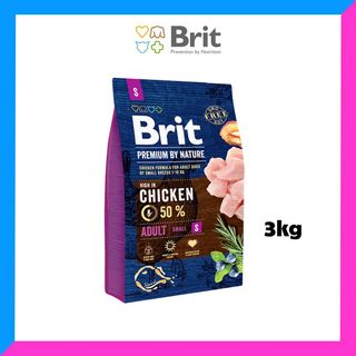 "Brit Premium by Nature Adult S 3 kg"