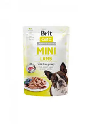 Brit Care Mini Lamb fillets in gravy 85g