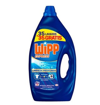 Detergente Wipp Gel Azul 35+35 70 Dosis