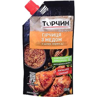 Гірчиця Торчин 110 г д/пак. з медом