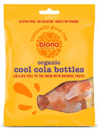 BIONA organic bombone gumene cool cola 75 GR