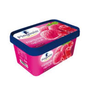 Pingouin Crème Glacée Fraise 1L