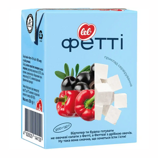 Сир Lel' м`який Фетті 50% 200 г