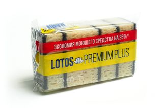 Губка кухонная Lotos premium plus 5шт