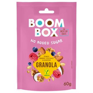 Boom box granola ovsena šumsko voće kokos badem 60g boom box