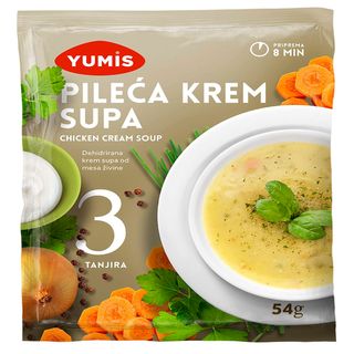Yumis pileća krem supa u kesici 54 g yumis