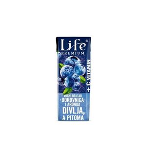 Life sok premium borovnica i aronija sa vit c 0,2l t life