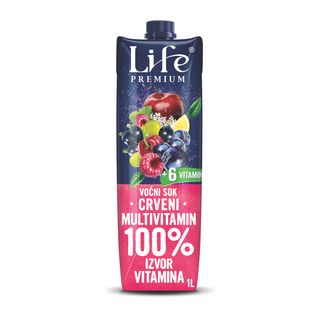 Life sok life premium crveni multivitamin tpa 1l life