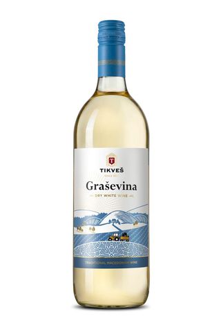 Tikveš vino graševina 1l tikveš