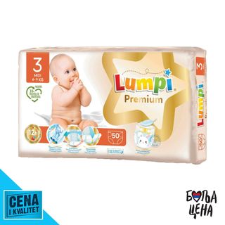 Lumpi pelene premium midi 3 50/1 lumpi