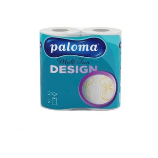 Paloma multi- fan dvoslojni ubrusi 2 komada