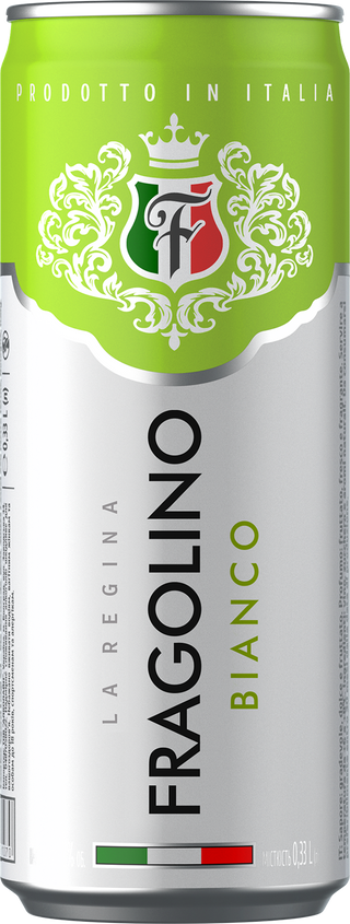 Напій винний La Regina Fragolina Bianco напігристий 0,33 л