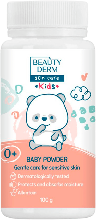 BEAUTYDERM Baby pudra pentru copii 100g