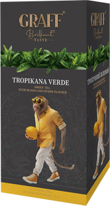 Чай зелений Graff Тропічний зелений 20 саше по 1,5 г