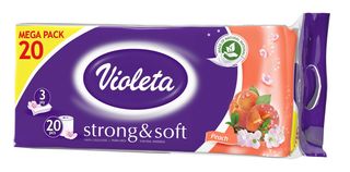 Toal. Pap. Vio. Str Sof. Br. 3Sl 20 Kom