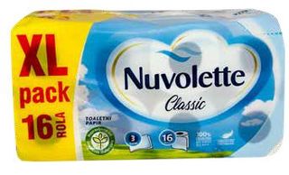 Toal. Papir 3Sl Nuvolette 16 Kom