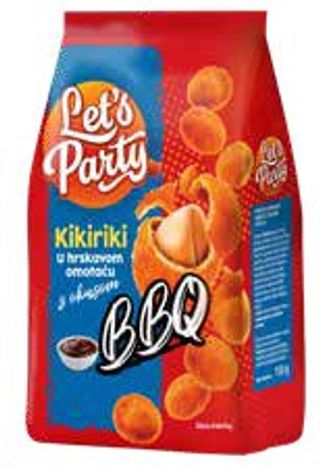 Kikiriki u BBQ Omotaču 150 g Let's Party