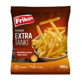 pomfrit extra tanki 600g frikom 8606029611009