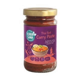 TERRASANA organic curry pasta red 120 GR