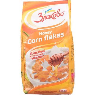 Пластівці Zlakovo Медові екструзійні 300 г