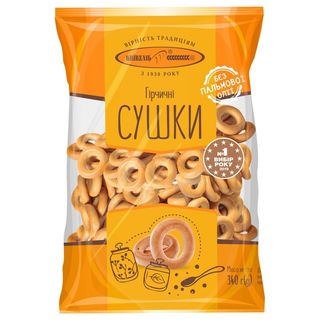 Сушки Київхліб Гірчичні 340г