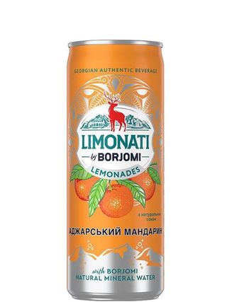 ლიმონათი "ბორჯომი" აჭარული მანდარინი 0,33ლ/4860019003043