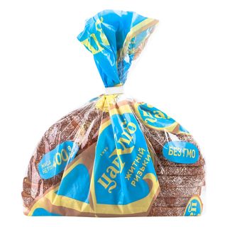 Хліб Цар Хліб Житній Ризький житньо-пшеничний нарізний 400 г