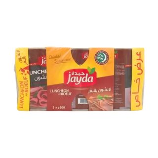 Pack luncheon au bœuf 3x300g - JAYDA