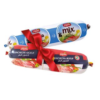 Lot Duo Luncheon et Mortadelle Mix Nature - Charcuterie - Jayda 300g 2 unités