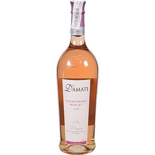 Вино D'Amati Negroamaro Merl Roze Puglia 1 л сух. рожеве 11,5% (Італія)