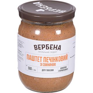 Паштет Вербена 500 г печінковий зі свининою