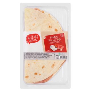 Piadine Farcite Ass GAS 190G - prosciutto crudo e mozzarella