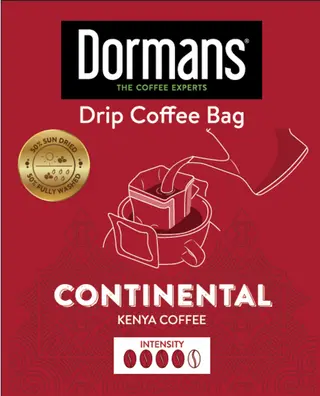 Dormans Continental Drip Coffee Bags 11G