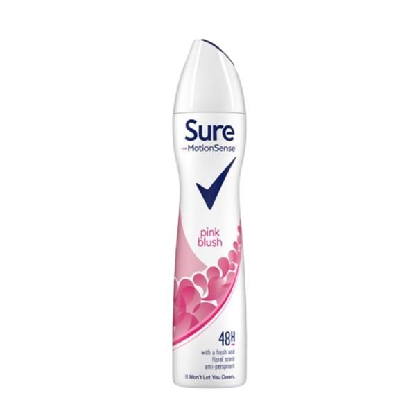 Sure Anti-Perspirant Pink Blush 250Ml