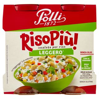 Polli Riso Più Con 16 Verdure Senza Olio 2x314g