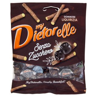 Dietorelle Bonbons Goût Réglisse Sans Sucre à La Stevia 70g
