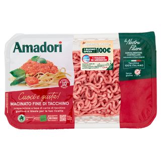 Amadori Macinato Fine Di Tacchino 0,270 Kg