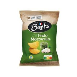 Bret'S Chips Saveur Pesto Mozzarella 125G
