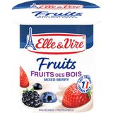 Berries Dairy Dessert Elle Et Vire 125g
